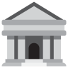 icon for bank infrastructure