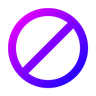 icon forbidden sim