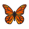 icons for butterfly