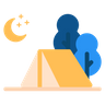 icons for camping