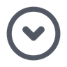 icon for chevron down circle