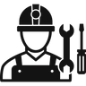 free construction workers icons