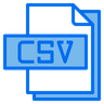 csv icons