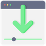 icon for online video downlaod