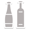 icons for alcoholic bottle