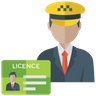 icons of driving licence