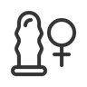 icon for female condom