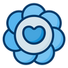 white flower icon png