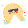 fortune cookie emoji