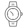analog watch symbol