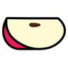 apple slice icons