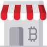 icon for bitcoin market