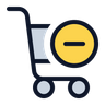 cart minus logos