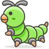 caterpillar emoji