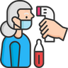 icons for body temperature scanner