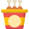 icon chicken bucket