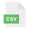 csv icons