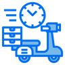 delivery bike icon png