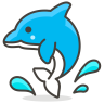 dolphin emoji