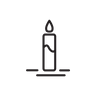 easter candle logo