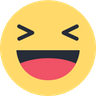 icon for laughing emoji