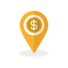 icon finance location