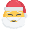 icon for happy santa