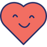 heart smile icon download
