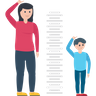 icons for height chart
