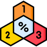 honeycomb chart icon png
