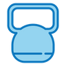 kettlebell workout icon svg