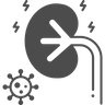 virus in kidney logo