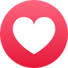sad love emoji logo