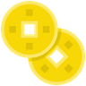 icons of lucky coins