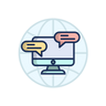 pc chat icon png