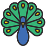 peacock icon svg