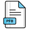 icons for pfb file