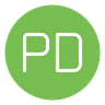 pd sign icon svg