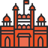 free red fort icons