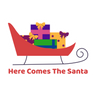 santas sleigh icons free