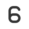six number logo