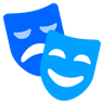 theatre mask emoji
