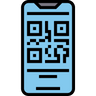 icon ticket barcode