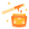 icons for spa wax