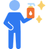 icons of sanitizer