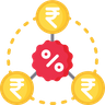 interest rate icons