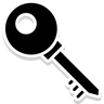 back key logo