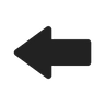 mobile left arrow icon png
