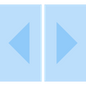 left right pagination icons