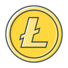 litecoin ltc icons